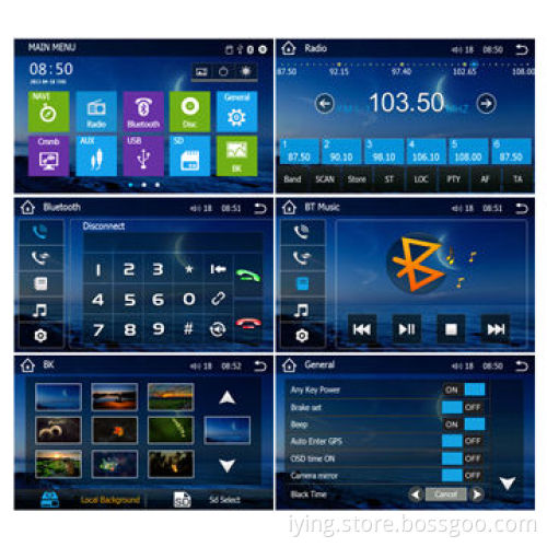 Car DVD Player for Chervrolet, Epica, Lova, Aveo, Captiva, Lacetti with GPS and WIN8 Interface